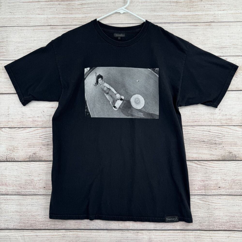 Y2K Diamond Supply Co x Christian Hosoi Limited Edition T-Shirt Men's‎ L Black